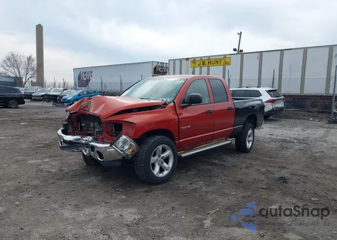 2008 Dodge Ram 1500 Slt из США, поврежденный, VIN 1D7HU18N68S506676